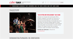 Desktop Screenshot of cybersax.de